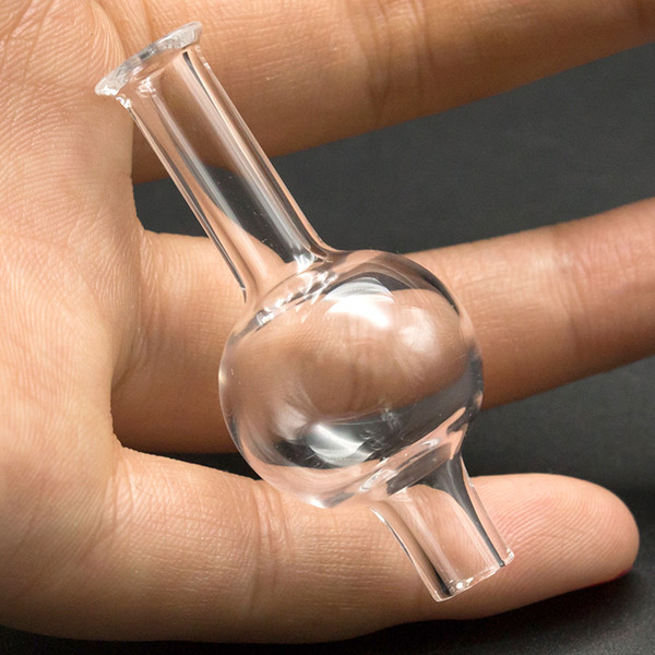 100% Quartz bubble carb cap round ball dome for XL thick Quartz thermal banger Nails glass water pipes glass dab oil rigs