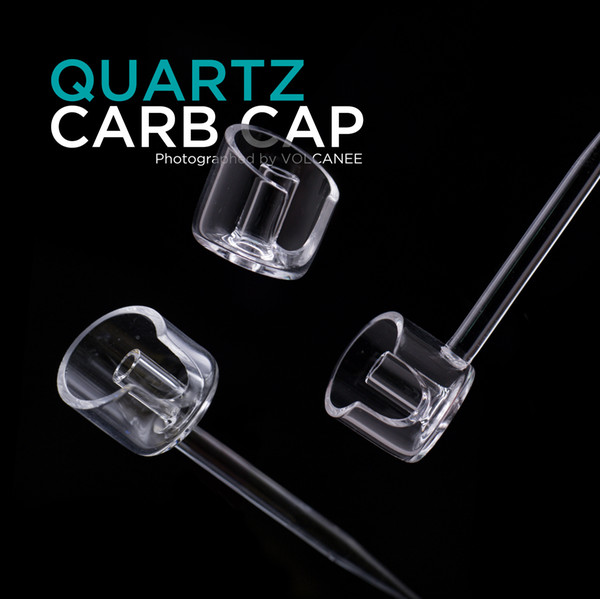 wholesale Quartz Carb Cap With One Hole And One Dabber For 20mm Bowl Diameter 2mm 3mm 4mm Quartz Banger Nail