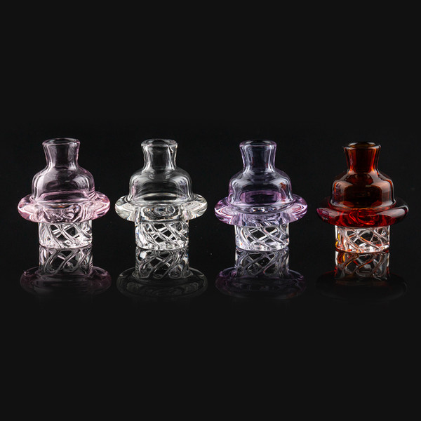 High quality Colorful Riptide Turbine Directional Carb Cap for Quartz Banger Beracky Cyclone Riptide Glass Spinning Carb Cap