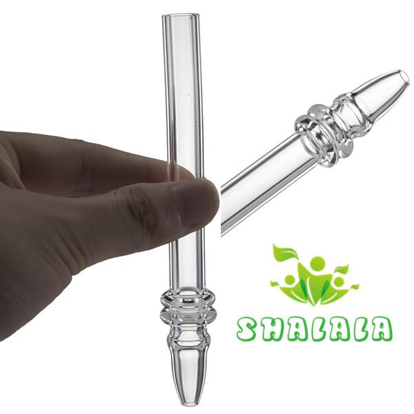 Quartz Mouth Piece High Quality Filter Tips Nectar Collector Nail Straw Tube Smoking Tool For Dab Rigs Glass Water Pipes 606