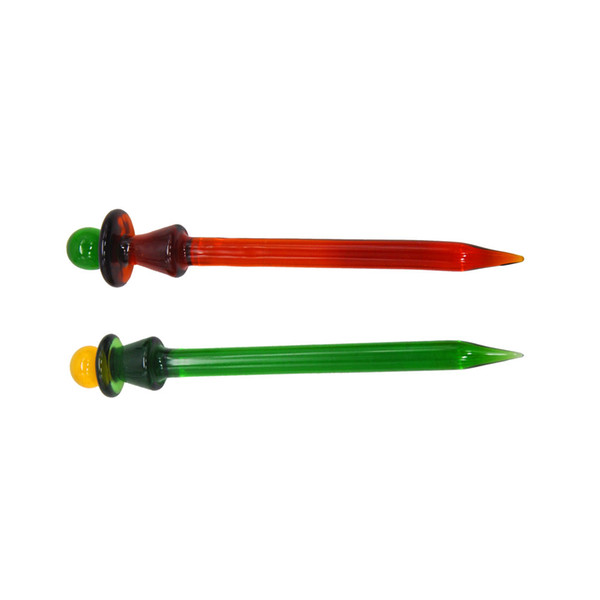 Premium Glass Dabbler 5.0 Inch Wax Dab Tool Colorful Thick Pyrex Dabber Tools Quartz Banger Nails New Arrival Wholesale