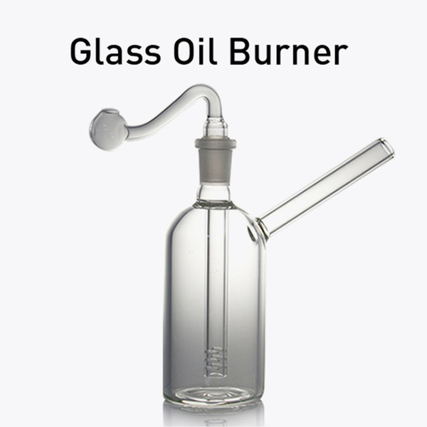 Quality Pyrex Oil Burner Pipe Clear Glass Oil Burner clear Great Tube Glass Pipe Oil Nail Bong Water Pipes