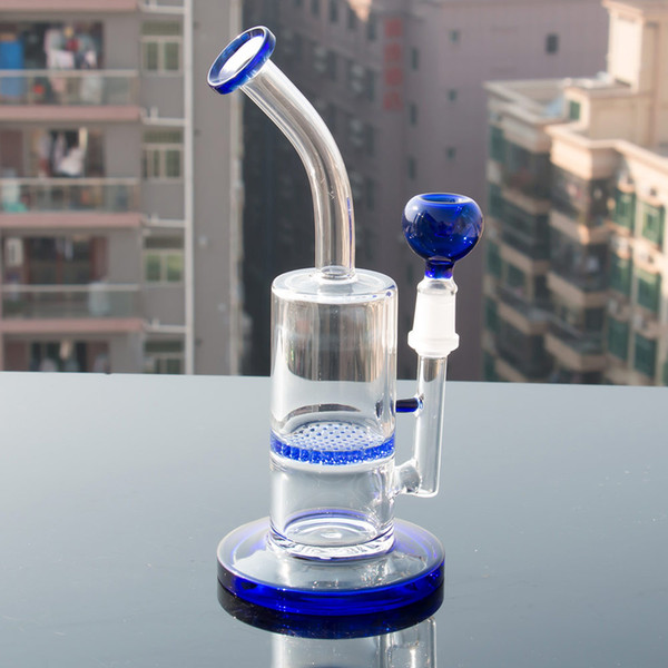 Glass Bong Oil Rig 5MM Thickness Banger Nail Thick Glass Bongs Male Joint 14.5MM Bubbler Dab Rig Free Shipping