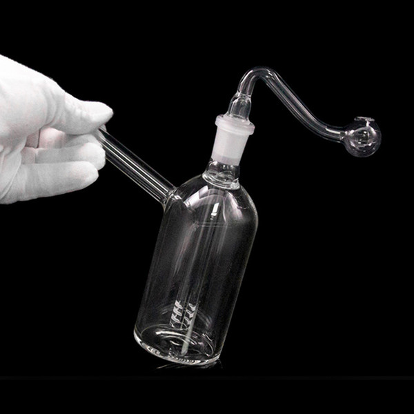 New Mini Glass Oil Burner Bong with Recycler Oil Burner Water Pipe Dab Rig Bongs Hand Bong Water Pipes for smoking