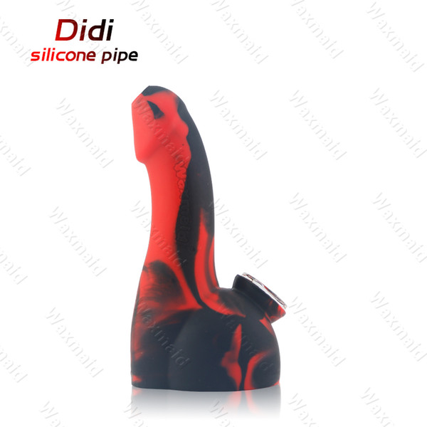 Water Pipe Glass Bongs Waxmaid New DIDI Water Pipes 6 colors With Bowl Factory Outlet DHL Free Shipping