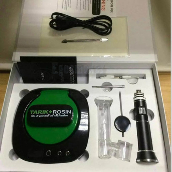 Portable Rosin Press Extracting Tool Heat Press Machine Tarik Rosin Oil Extracting with G9 Dab rig Portable enail Hnail Rosin Press kits