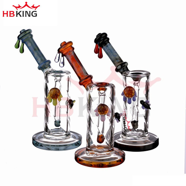 Enjoylife K539 8.5inch Heady Glass Water Pipes Dab Rig Glass Bong color of individual creativity bongs Oil Rig Bong Best Quality