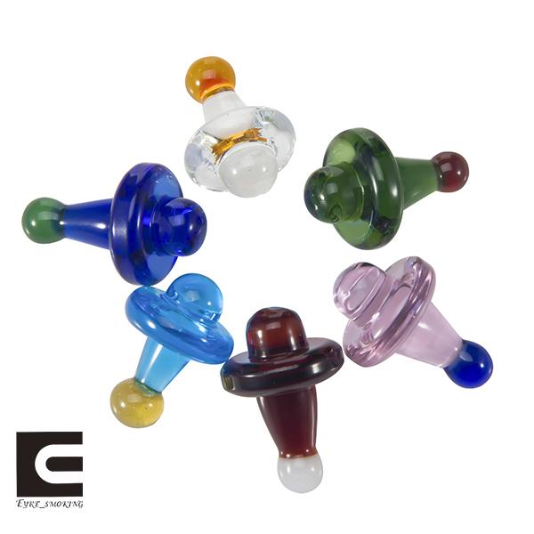 Glass Carb Cap Universal Hat for 4mm Quartz Banger Nails glass bongs water pipes, dab oil rigs