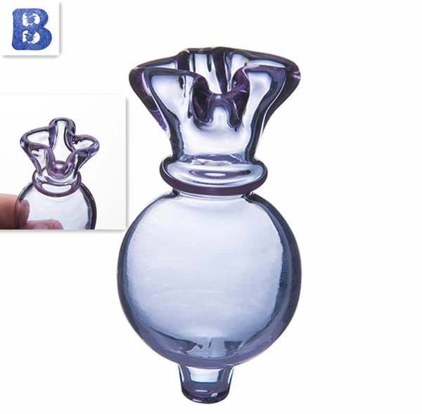 Glass Bubble Carb Cap Quartz banger Flat Top Quartz nail for water pipes dab oil rigs