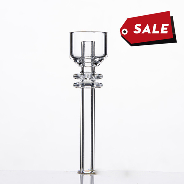 Quartz nail 14mm/19mm joint domeless Quartz nails banger cheap domeless for Glass Bongs Water Pipes Dab Oil Rigs