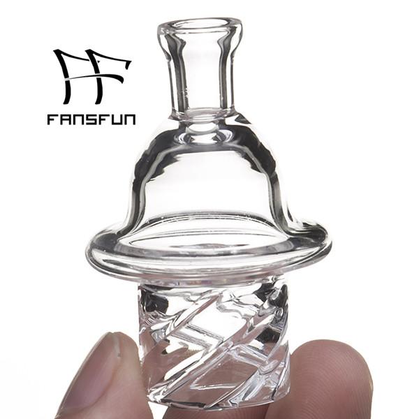 New Phat Glass Carb Cap For Banger Nail OD 31mm Dome With Air Hole On Top For Banger Nails Dab Rigs