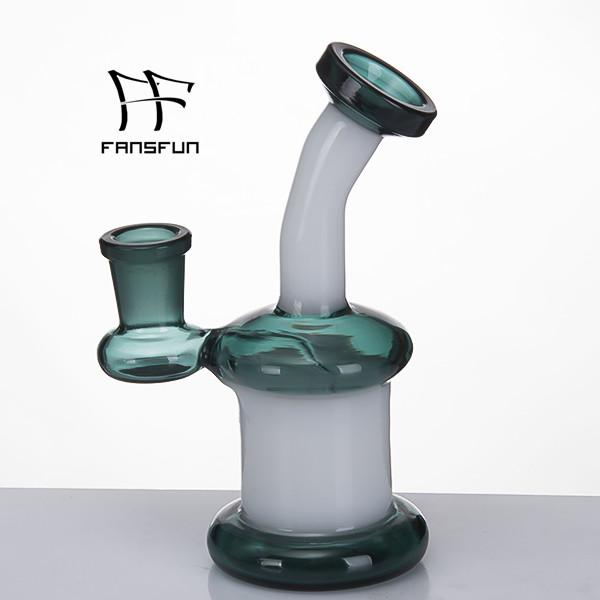 5 Inch Glass Water Pipe Bong Hookahs 14mm Female Joint Dab Oill Rigs With Glass Difusser Inside