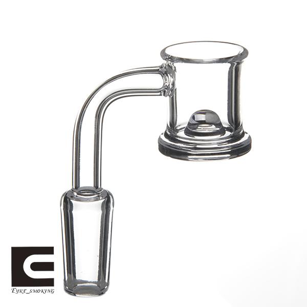 Quartz Banger Volcano Carb Cap 25mm Gavel Quartz Banger Flat Top Quartz Bangers nail for glass bong dab rig