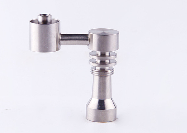 10mm male and female 2 in 1 Titanium Nail With Screw For Glass Bong Water Pipe Ti Nail Tips Hookah