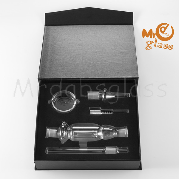 10mm Micro NC kits Quartz Tip&Titanium Tip / Stainless Steel tip& Glass tip Honey Straw glass bong