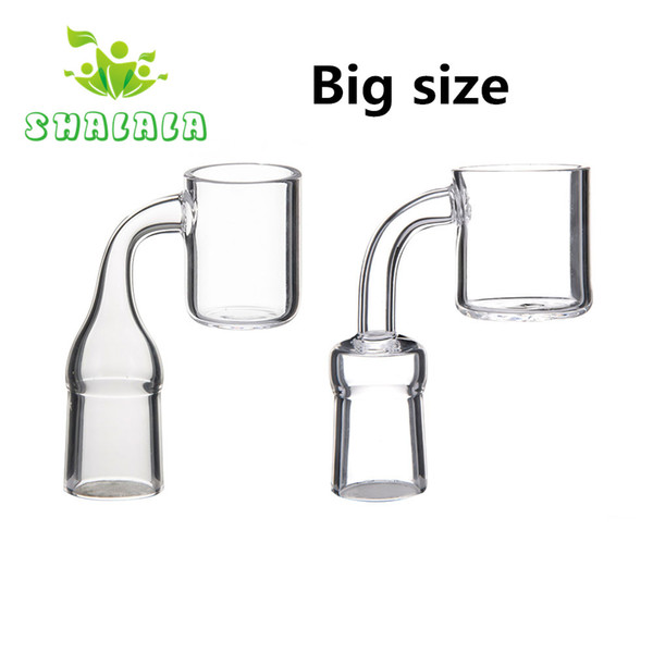 Quartz Banger L XXL With Dia 25mm 32mm Outer Bowl Fit Insert Bowl 10mm14mm18mm Male Female Clear Joint Nail Dab Rigs 621