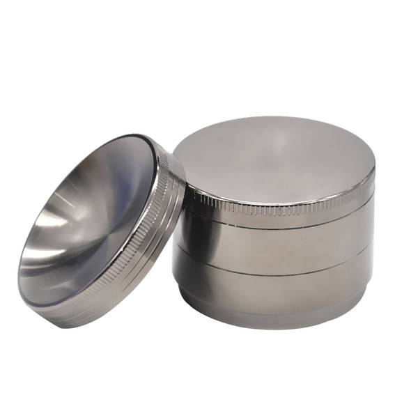 4 Layers Alloy Tobacco Crusher Hand Smoking Grinders Herbal Herb Grinder Crank Crusher Muller