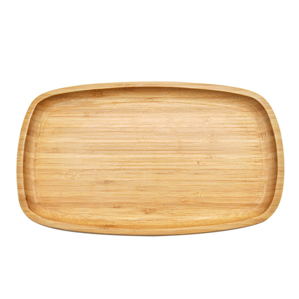 Natural Handmade Round Bamboo Rolling Tray 170MM x 280MM Suit King Size Rolling Paper or Aluminum Metal Herb Grinder Smoking Rolling Trays