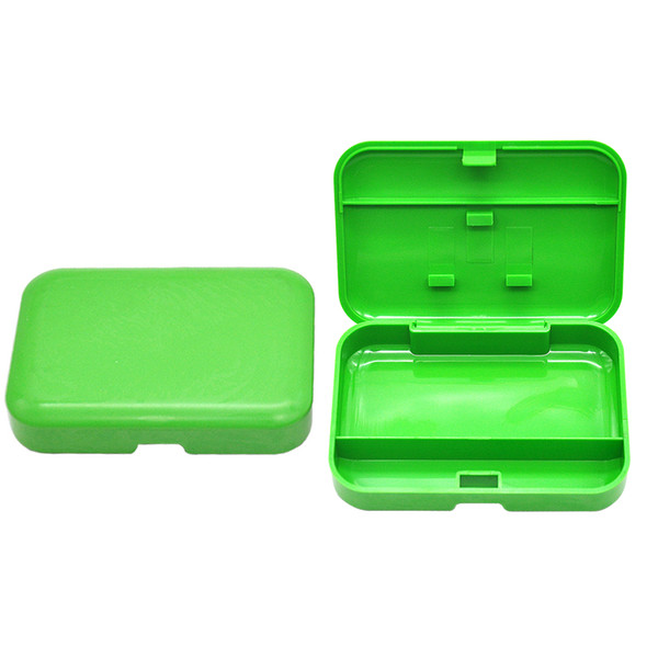 Portable Pocket Size Plastic Tobacco Box ( 110mm*75mm) Cigarette Storage Case Color Random