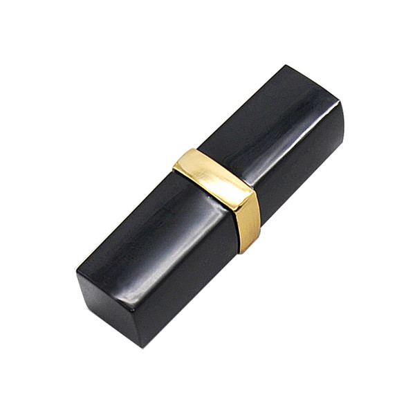 Wholesale New Arrival Hidden Lipstick Smoking Pipe 61MM With Aluminum Alloy Smoking Bowl Pipe Double Color Tobacco Pipe Pocket Size