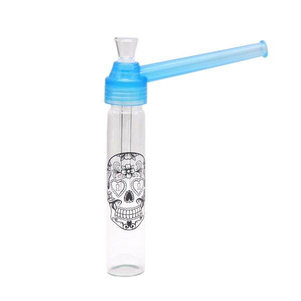 New Arrivel Portable Water Smoke Pipe Screw on Bottle Converter Toppuff with Glass Water Puff Bottle VS Glass water bong