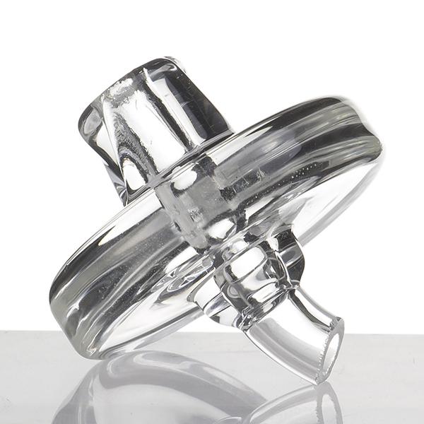 Glass Carb Caps 38mm Diameter Domeless Carb Cap Glass UFO Carb Cap For Quartz Banger Dab Rigs Oil Rigs 743