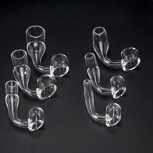 4mm Thick Quartz Banger Nail 100% Quartz Bangers Nails 10mm 14mm 18mm Male Female Honey Buckets Dab Rig Glass Bong 350