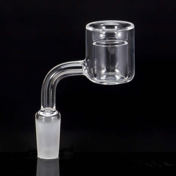 Thermal Banger OD: 28mm Pb Quartz Nail Double Tube Flat Bowl XXL 10mm 18mm 14mm Male Female Dab Rigs 575