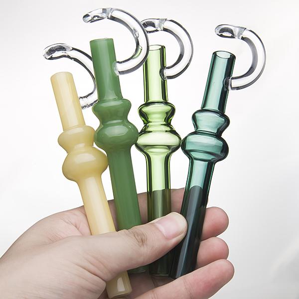 Glass Hand Water Pipe Oil Burner Pipes Oil Wax Smoking Dabber Pipe Glass Taster for Glass Oil Rigs Bongs 720