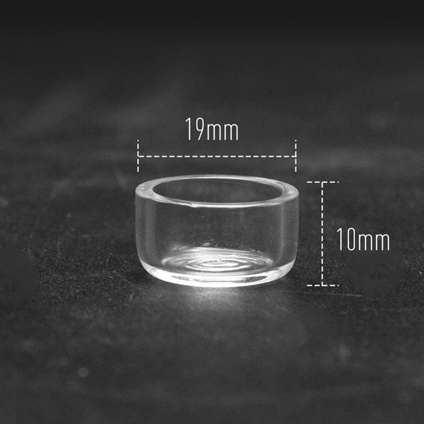 Thermal Quartz Inserts Bowl For Quartz Banger Replacement Quartz Oil Dish 10mm 14mm 18mm Male Female Dab Rig