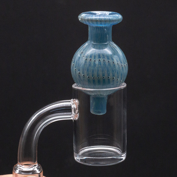 2019 New Quartz Banger Nail with USA Carb Cap Female Male 10mm 14mm 18mm Joint 90 Degrees For Glass Bong