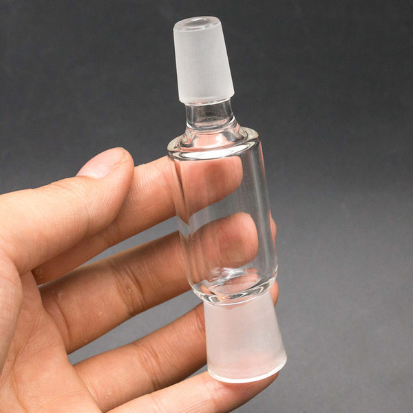 Glass Adapters 14.4 Female to 14mm Male Forsted Mouth For Oil Rigs Glass Bongs OEM ODM Welcome