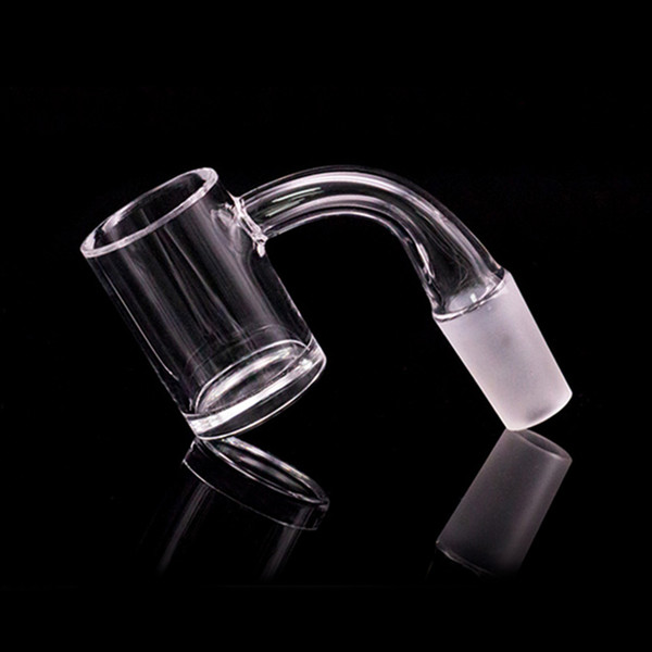 New Beveled Edge Quartz Banger & Beveled Edge thick Bottom Quartz Banger 10mm 14mm Male Female Bangers For Glass Water Bongs