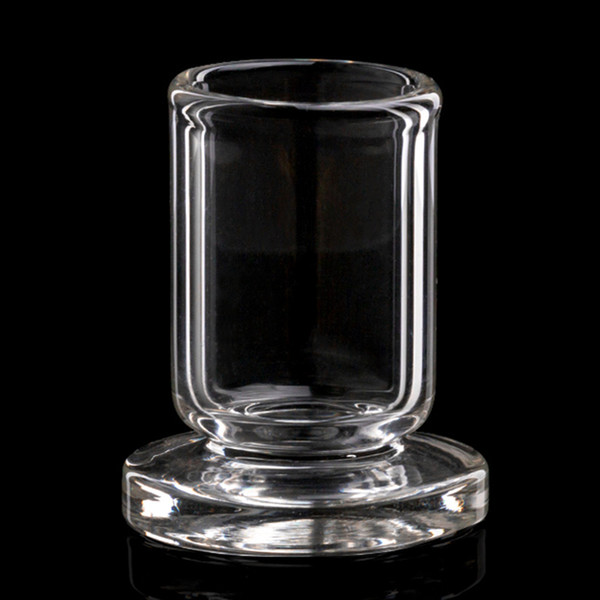 High quality Carb cap stand clear glass holder for carb cap 22mm 25mm 30mm bubble Quartz Banger Nails Bong Dab Rig smoke accessory