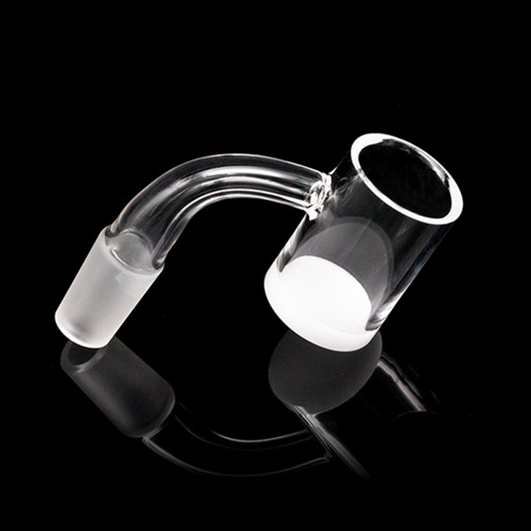 Beveled Edge 4mm Opaque Bottom Gavel Quartz Banger 25mmOD XL 10mm 14mm 18mm Male Female Flat Top Quartz Banger Nails For Glass Bongs