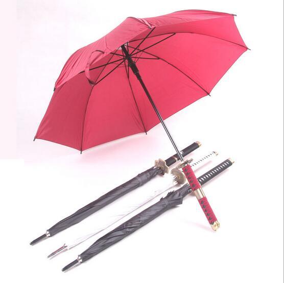 Creative katana style umbrella Long handle sunshade umbrella