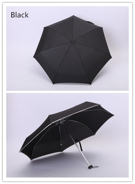 Nylon Hot Selling/8 Colors/Mini 5-folding Umbrella/sunny and Umbrella/Printing Logo/light and Convenient/fashion Umbrellas