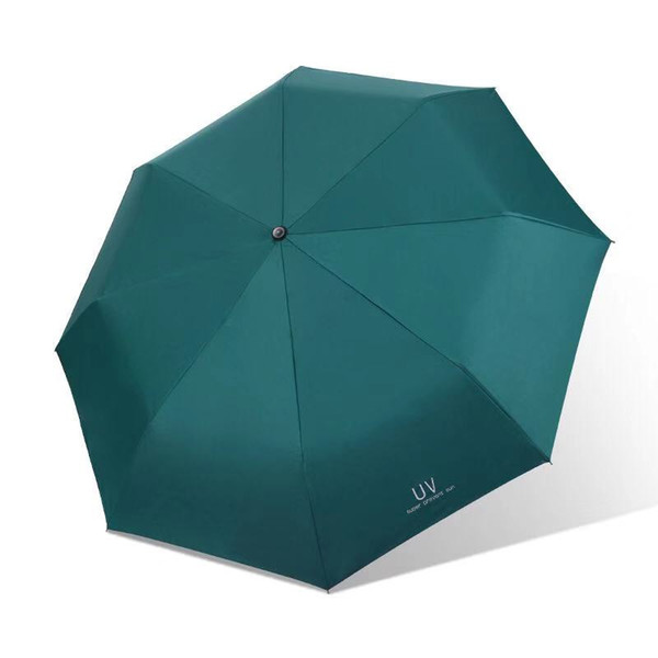 New Fully-automatic Commercial Compact Large Strong Frame Windproof 8Ribs Gentle Black Umbrellas Wind Resistant Folding Automatic Umbrella