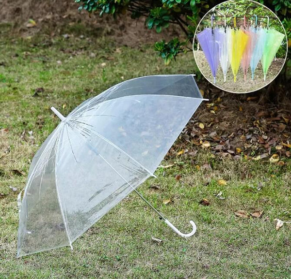 clear umbrella colorful umbrellas transparent umbrella long handle umbrella for girls women dance performance best