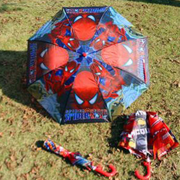 2017 children favorite popular spiderman kid favorite 28cm folding foldable Umbrella umbrellas Rain and Sun Proof