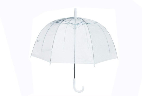 34 inch Big Clear Cute Bubble Deep Dome Umbrella Gossip Girl Wind Resistance 0226