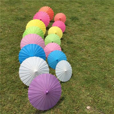 Cheapest!!! Chinese Japanesepaper Parasol paper Umbrella for Wedding, Bridesmaids, Party Favors, Summer Sun Shade kid size