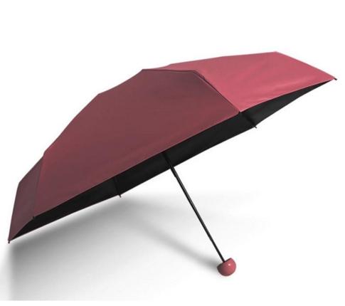 Hot Umbrella Ultra Light Mini Folding Umbrella Compact Pocket Umbrella Sun Protection Windproof Rainy Sunny Umbrellas