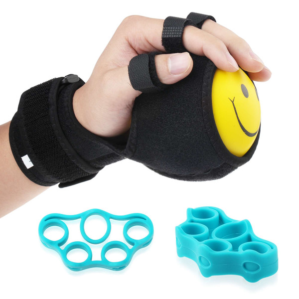 REAQER Grip strength ball Finger Device Training Equipment Anti-Spasticity Ball Splint Finger Orthosis For Hand Functional Impairment