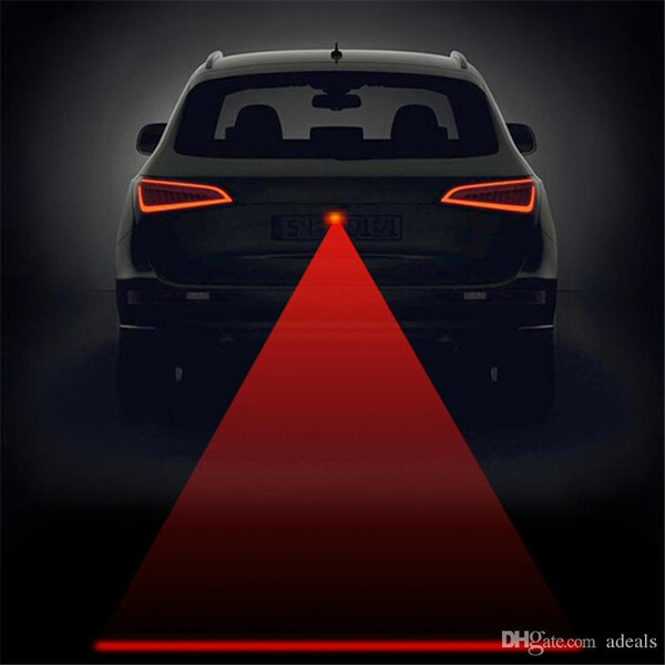 Anti Collision Rear-end Car Laser Tail 12v led car Fog Light Auto Brake auto Parking Lamp Rearing Car Warning Light