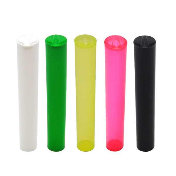 116MM/4.57 Tube Doob Vial Waterproof Airtight Pill box Smell Proof Odor Sealing Herb/Spice Container Storage Case Rolling Paper Tube