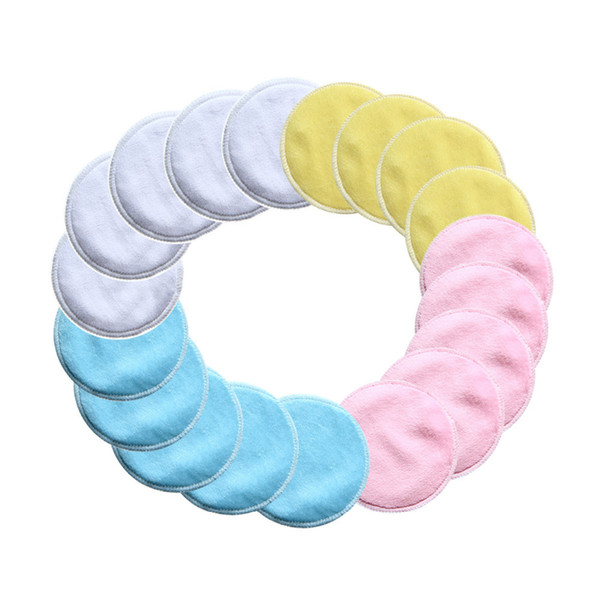 Reusable Eye Makeup Remover Pads Washable Bamboo Cotton Cloth Puff Wipes Face/Eye/Lip Clean Facial Skin Care