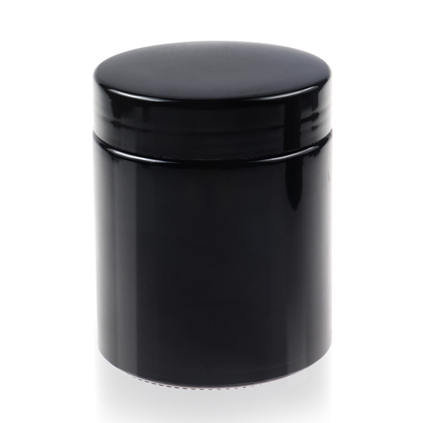 REANICE Black UV glass jar with Black cap food preservation jar Airtight Cheap and easy to clean