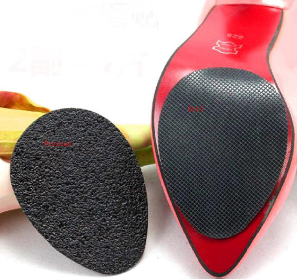 2 styles Anti-Slip Self-Adhesive Shoes Mat High Heel Sole Protector Rubber Pads Cushion Non Slip Insole Forefoot High Heels Sticker SN2205