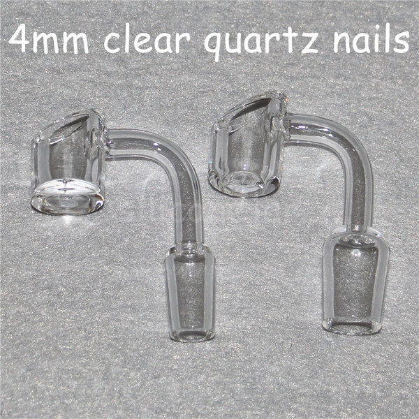 quartz club bangers domeless quartz nails 14mm male female nail dab domeless quartz nail,club banger nail domeless for oil rigs